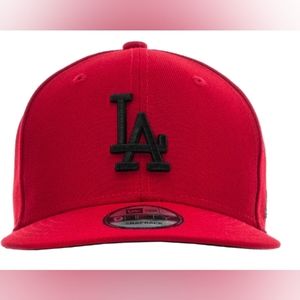 5 Red New Era Snapback Hats